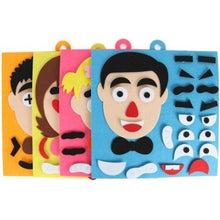 Load image into Gallery viewer, Children Learning Funny Set Kid DIY Toys Emotion Change Puzzle Toys Baby Creative Facial Expression Improve Hands-on Ability Toy