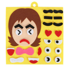 Load image into Gallery viewer, Children Learning Funny Set Kid DIY Toys Emotion Change Puzzle Toys Baby Creative Facial Expression Improve Hands-on Ability Toy