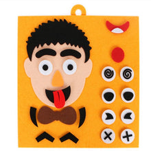 Load image into Gallery viewer, Children Learning Funny Set Kid DIY Toys Emotion Change Puzzle Toys Baby Creative Facial Expression Improve Hands-on Ability Toy