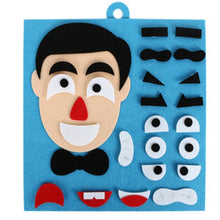 Load image into Gallery viewer, Children Learning Funny Set Kid DIY Toys Emotion Change Puzzle Toys Baby Creative Facial Expression Improve Hands-on Ability Toy