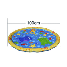 Load image into Gallery viewer, 170cm Inflatable Spray Water Cushion Summer Kids Play Water Mat Lawn Games Pad Sprinkler Play Toys Outdoor Tub Swiming Pool
